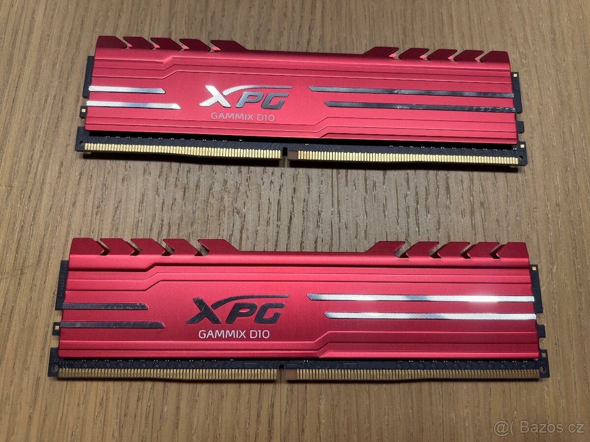 ADATA XPG Gammix D10 RED - 16GB DDR4 3000 MHz (2x 8GB)