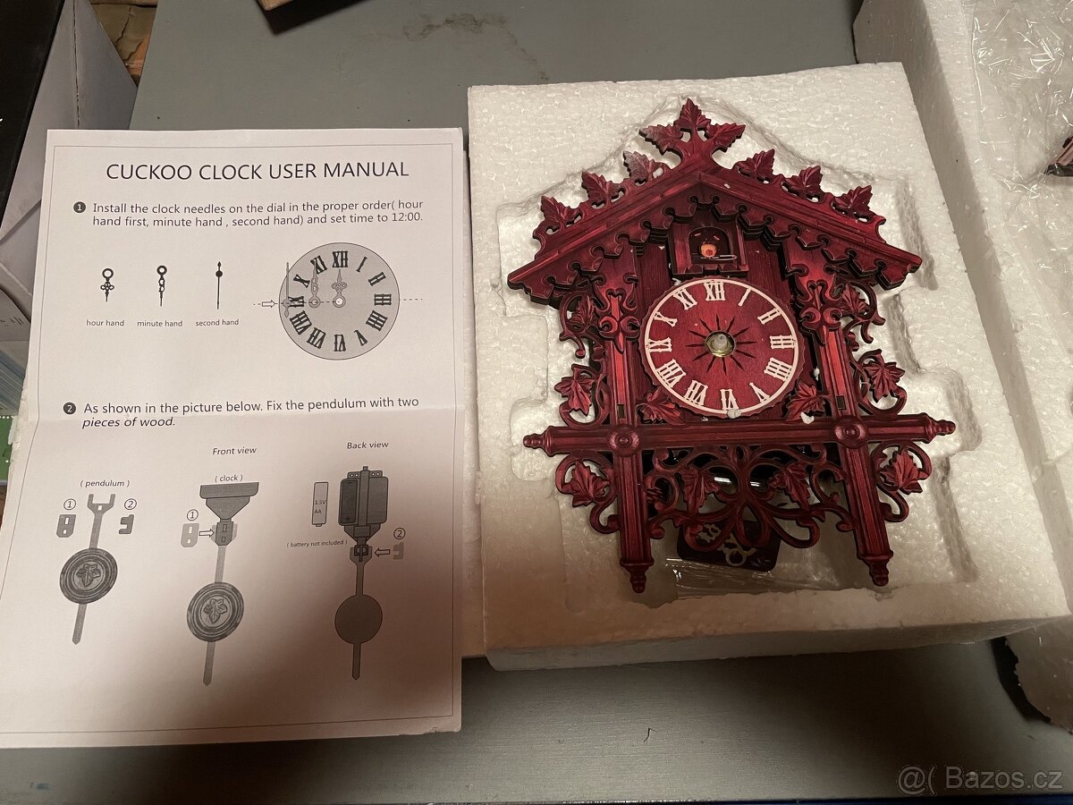 Kukačkové hodiny - nové