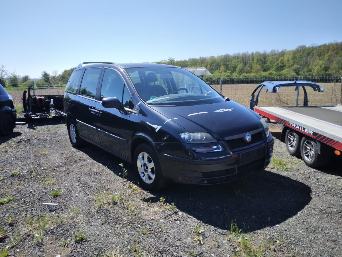 Fiat Ulysse 2.2JTD,94kw,rok 2005,nepojízdné