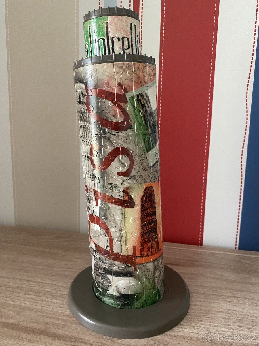 3D puzzle Ravensburger Sikma Vez v Pise 216 dilku