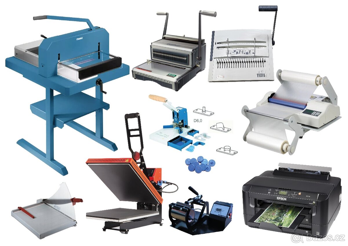 Prodám vybavení pro výrobu fotodárků a reklamních předmětů