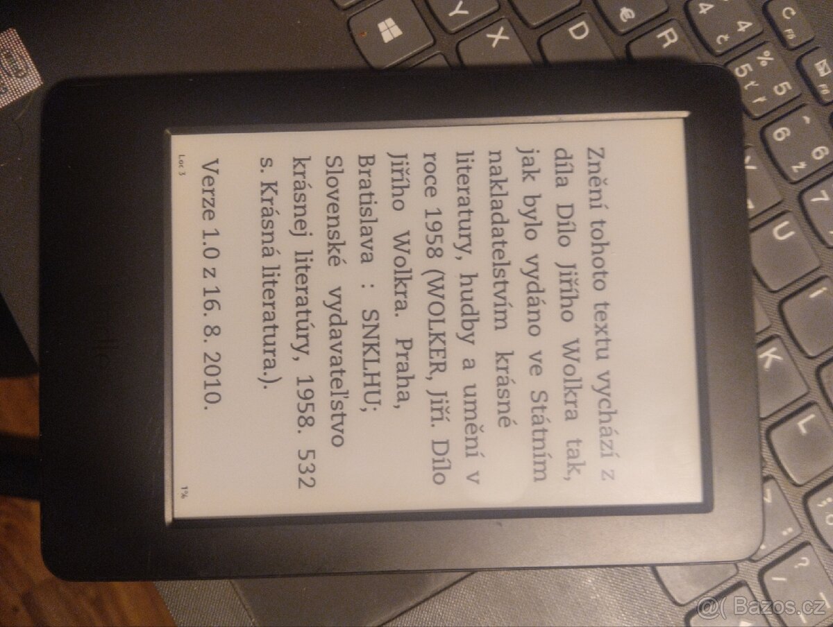 Čtečka knih Amazon kindle 4 generace