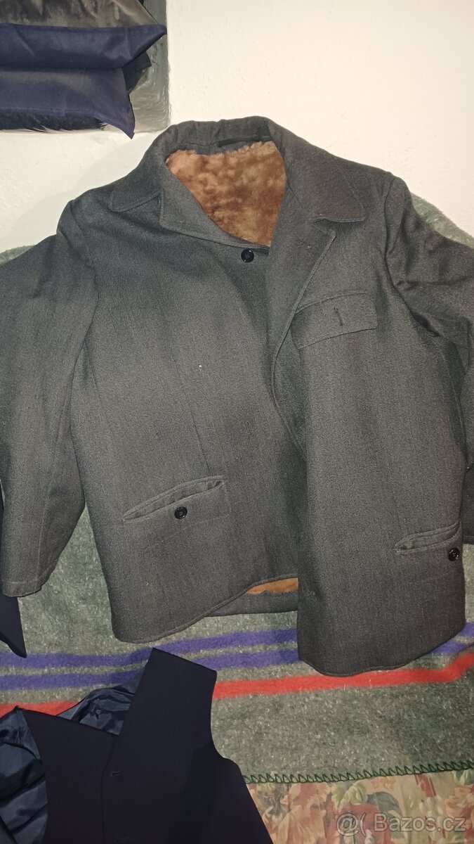 čsd zimní bunda a ušanka