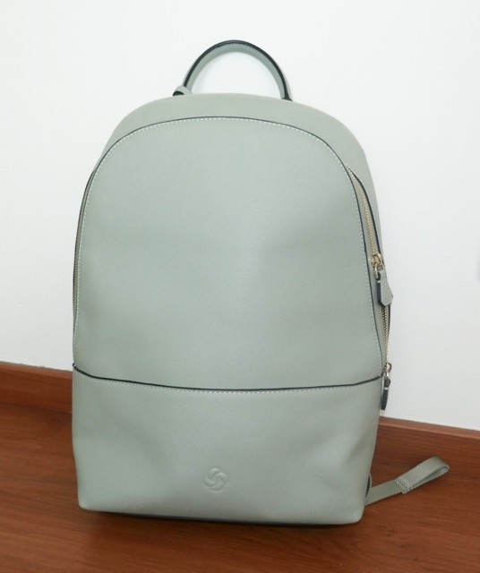 Mátový elegantní batoh Samsonite TOP stav