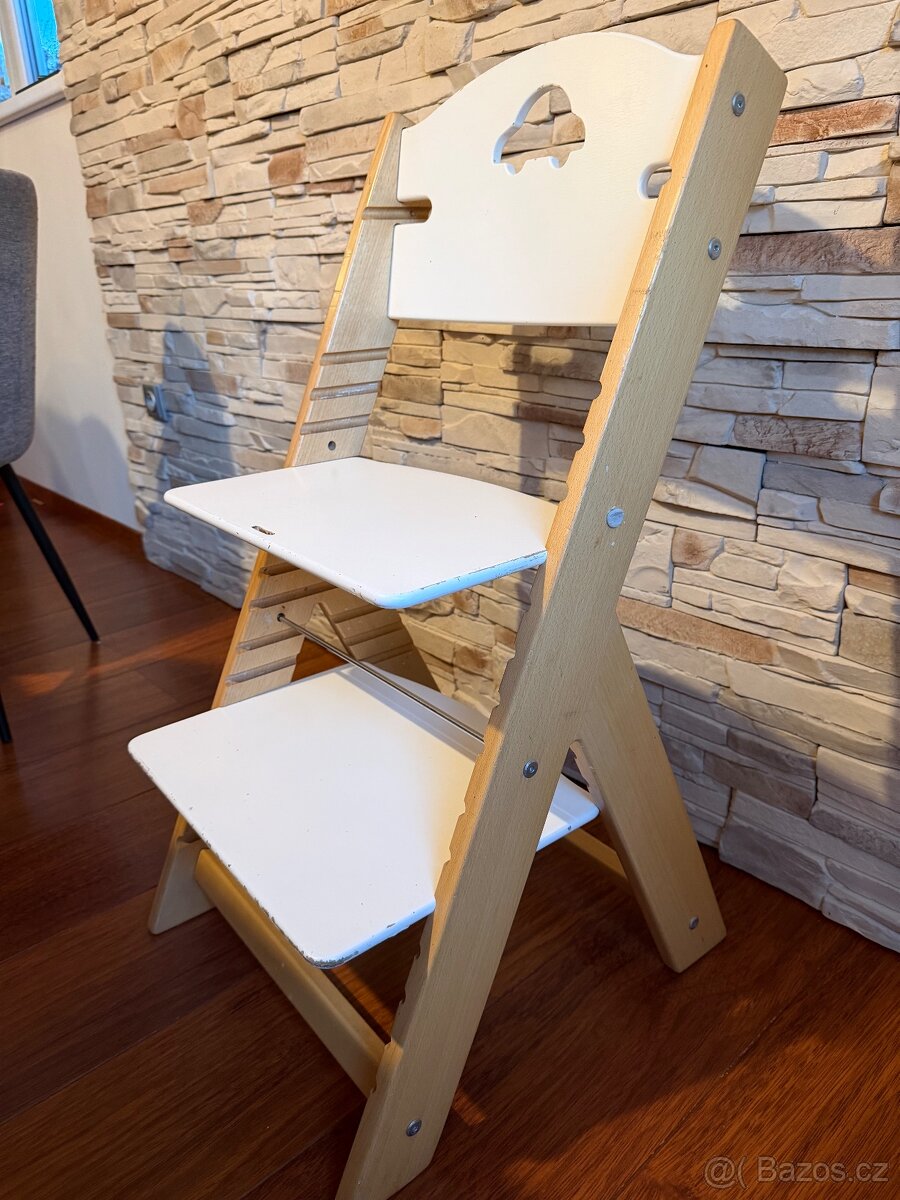 Dětská rostoucí jídelní židle