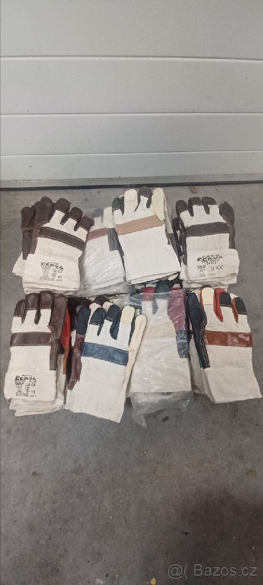 Zimní pracovní rukavice