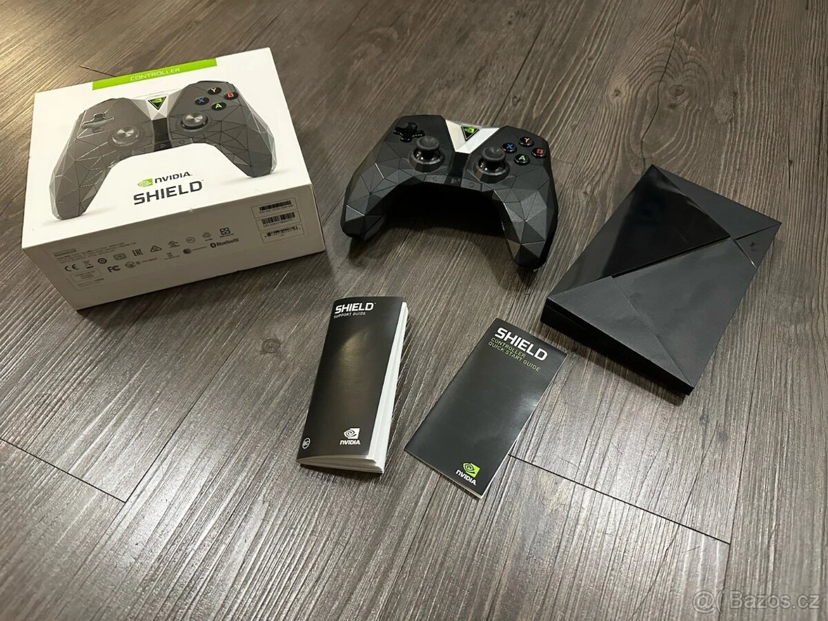 NVIDIA SHIELD TV PRO + herní ovladač NVIDIA