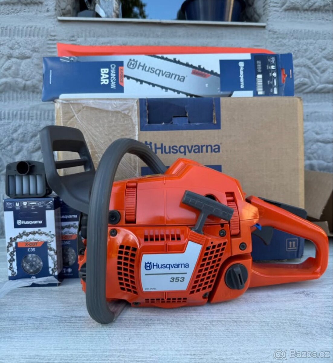 Husqvarna 353, Motorová Pila