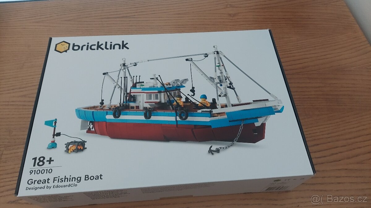 LEGO Bricklink sběratelská edice - Rybářská loď 910010