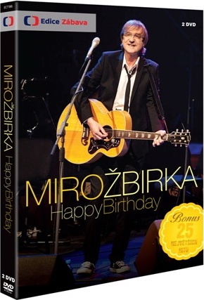 DVD Miro Žbirka Happy Birthday
