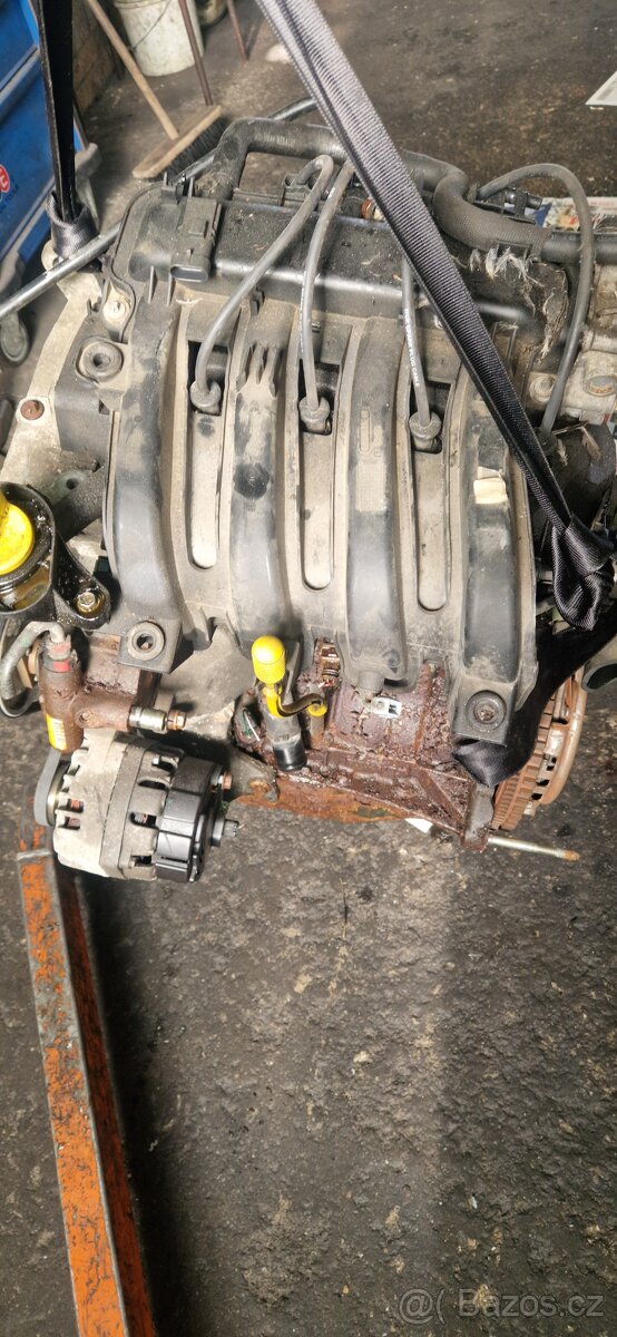 Renault Twingo 1.2 55kw komplet motor