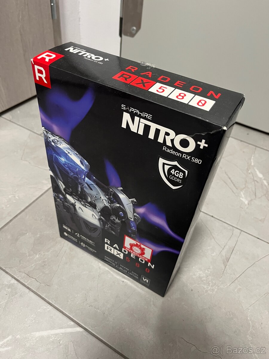 Grafická karta AMD Radeon Sapphire Nitro+ RX 580 4GB