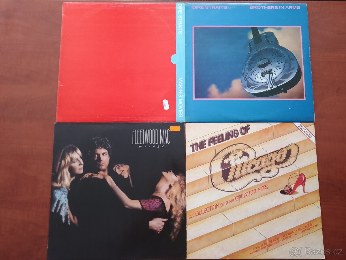 PRODÁM MIX LP- DIRE STRAITS,FLEETWOOD MAC,CHICAGO...