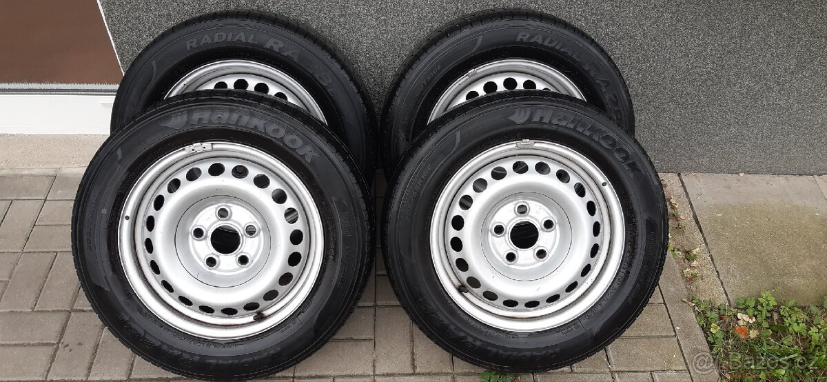 Plechové disky 16", T5, Transporter 5x120