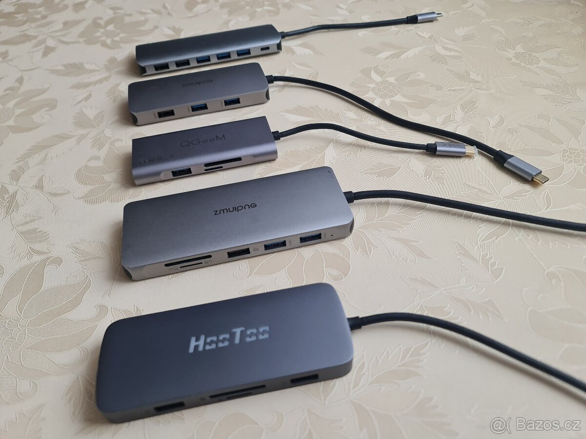 Adaptéry / rozbočovače USB-C HUB