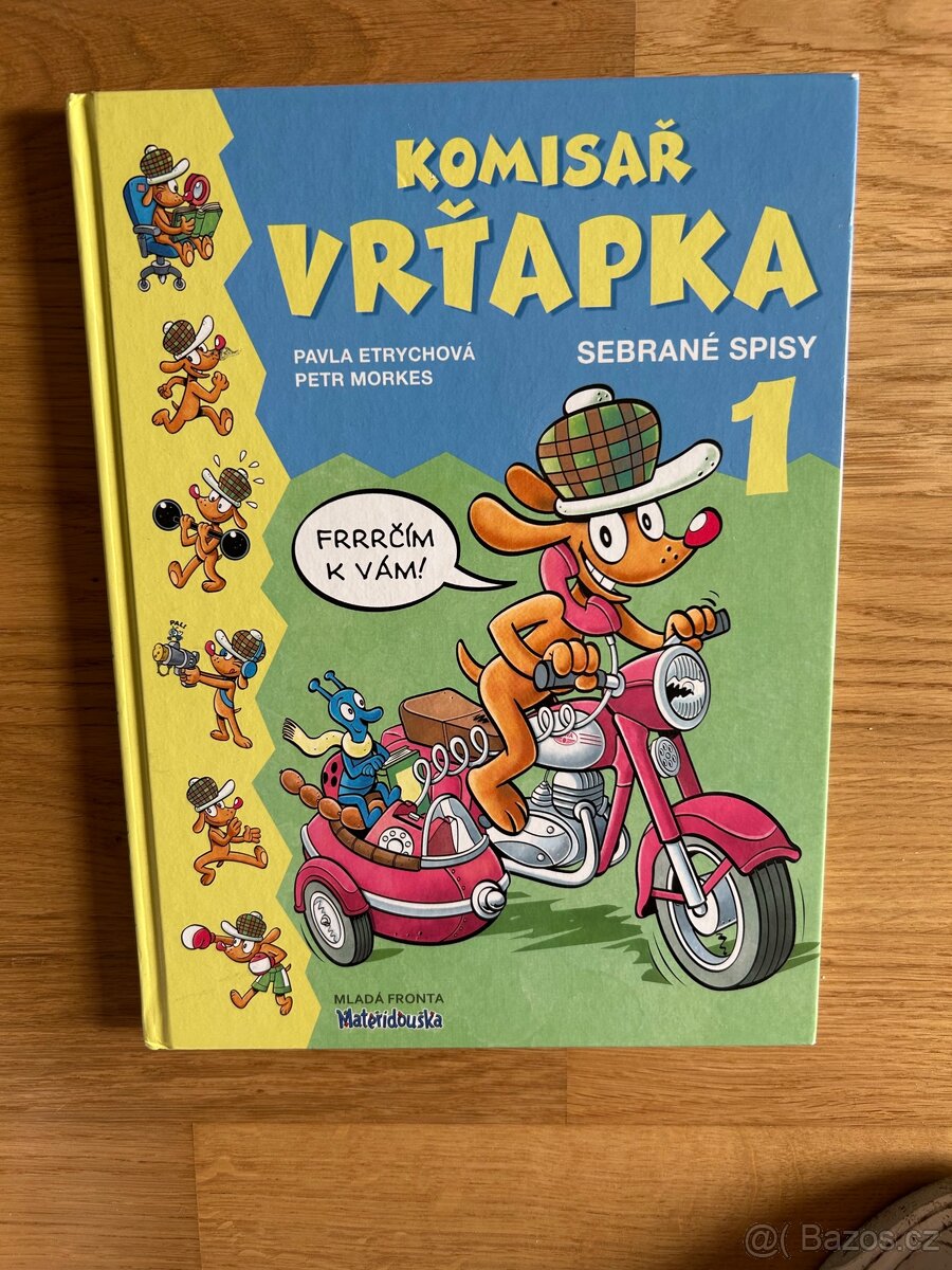 Dětská kniha Komisař Vrťapka