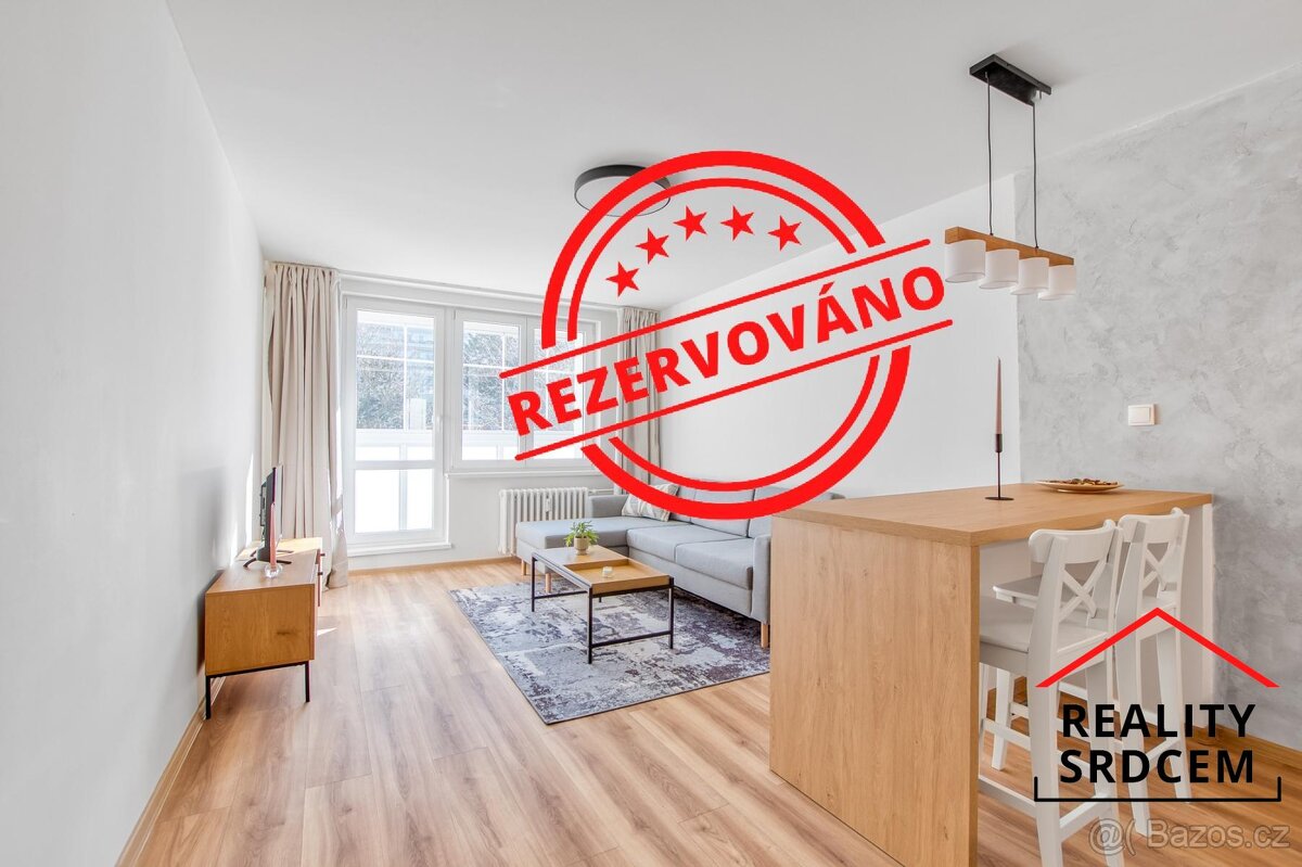 Pronájem moderního bytu 1+kk s lodžií, 27 m2, ul. Výškovická
