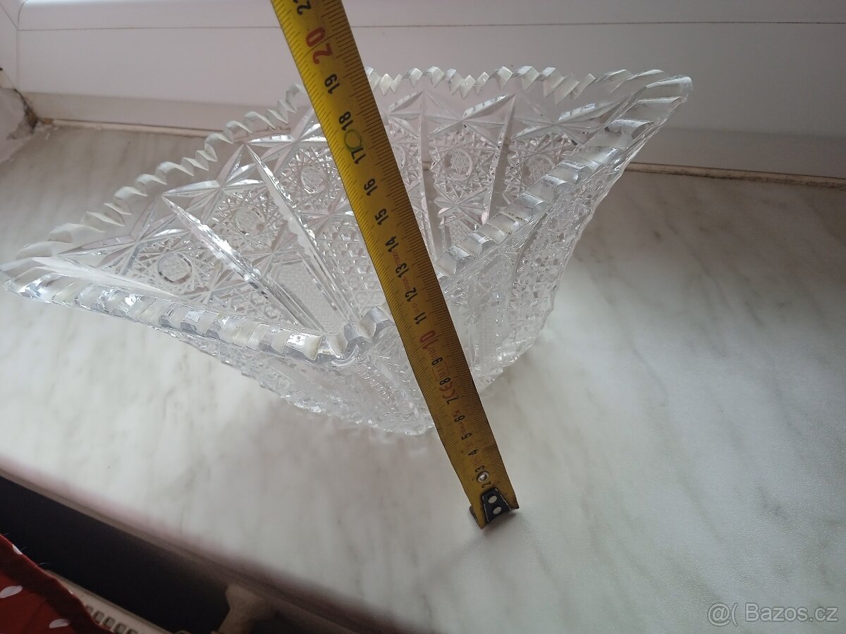 Bohemia Crystal sklo mísa