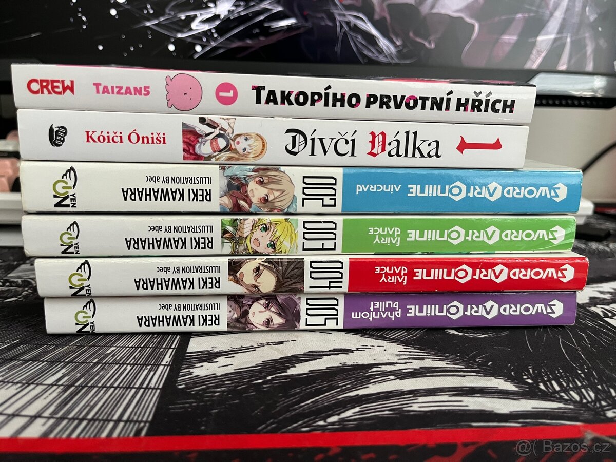 Manga, novely