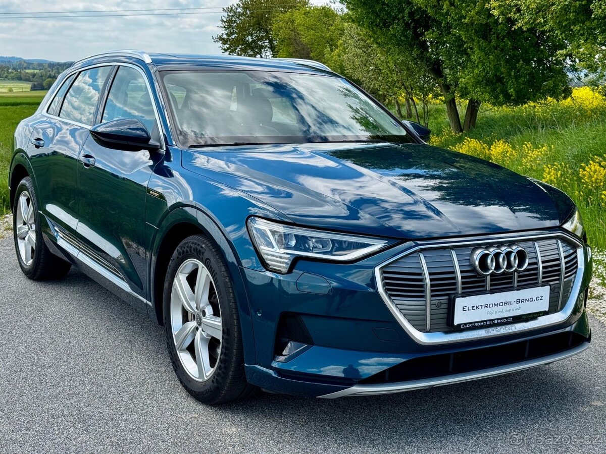 Audi e-tron, SUV 50 QUATTRO, 71kWh, SoH 89%, 579 000,- Kč