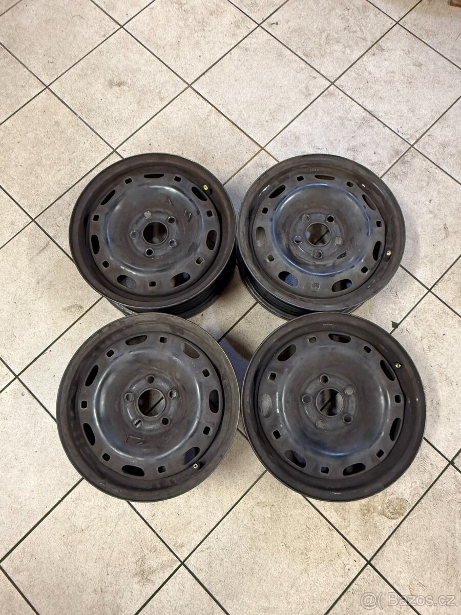 Plechové disky Škoda Fabia 14" 5x100