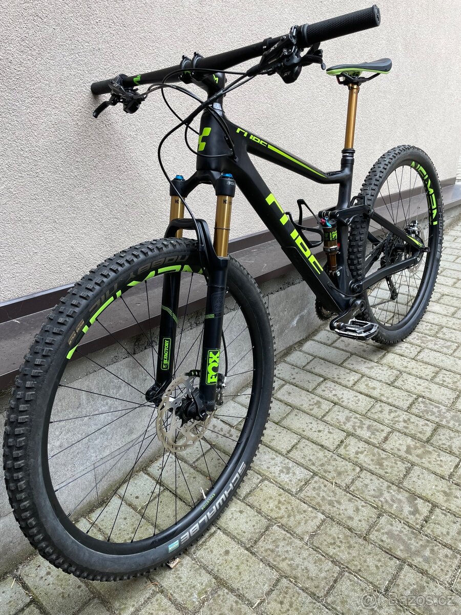 Celoodpružé kolo Cube Stereo 120 HPC SLT, vel L, kola 29”