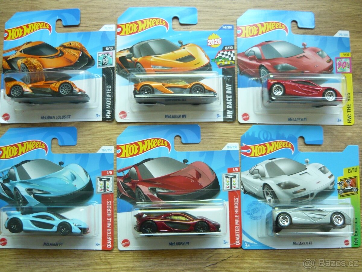 AUTÍČKA HOT WHEELS