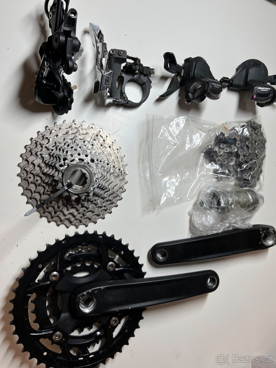 Kompletní sada pohon Shimano XT / SLX / deore 3x10