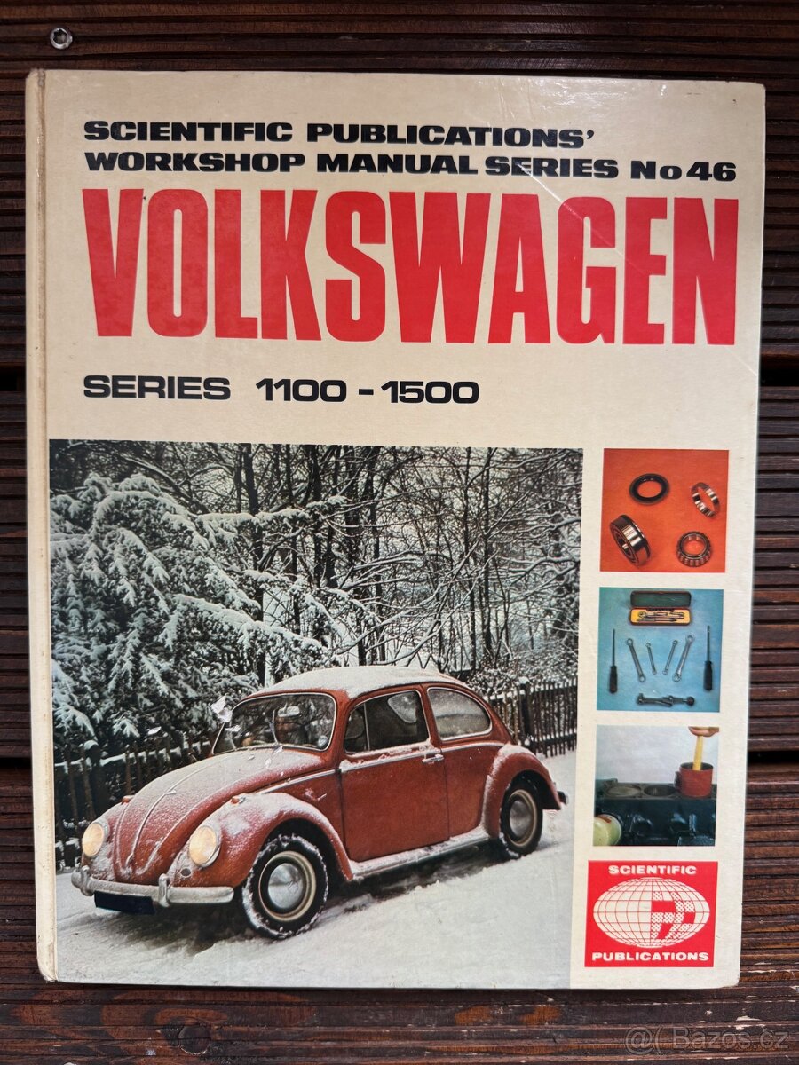 VOLKSWAGEN BROUK montážní manualy a sběratelské publikace