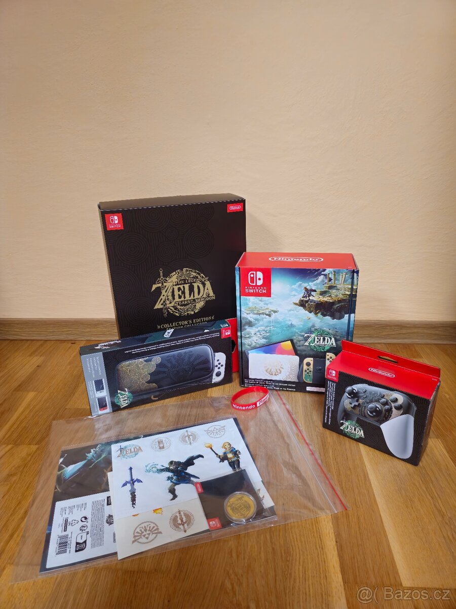 Kompletní sbírka série Zelda: Tears of the Kingdom