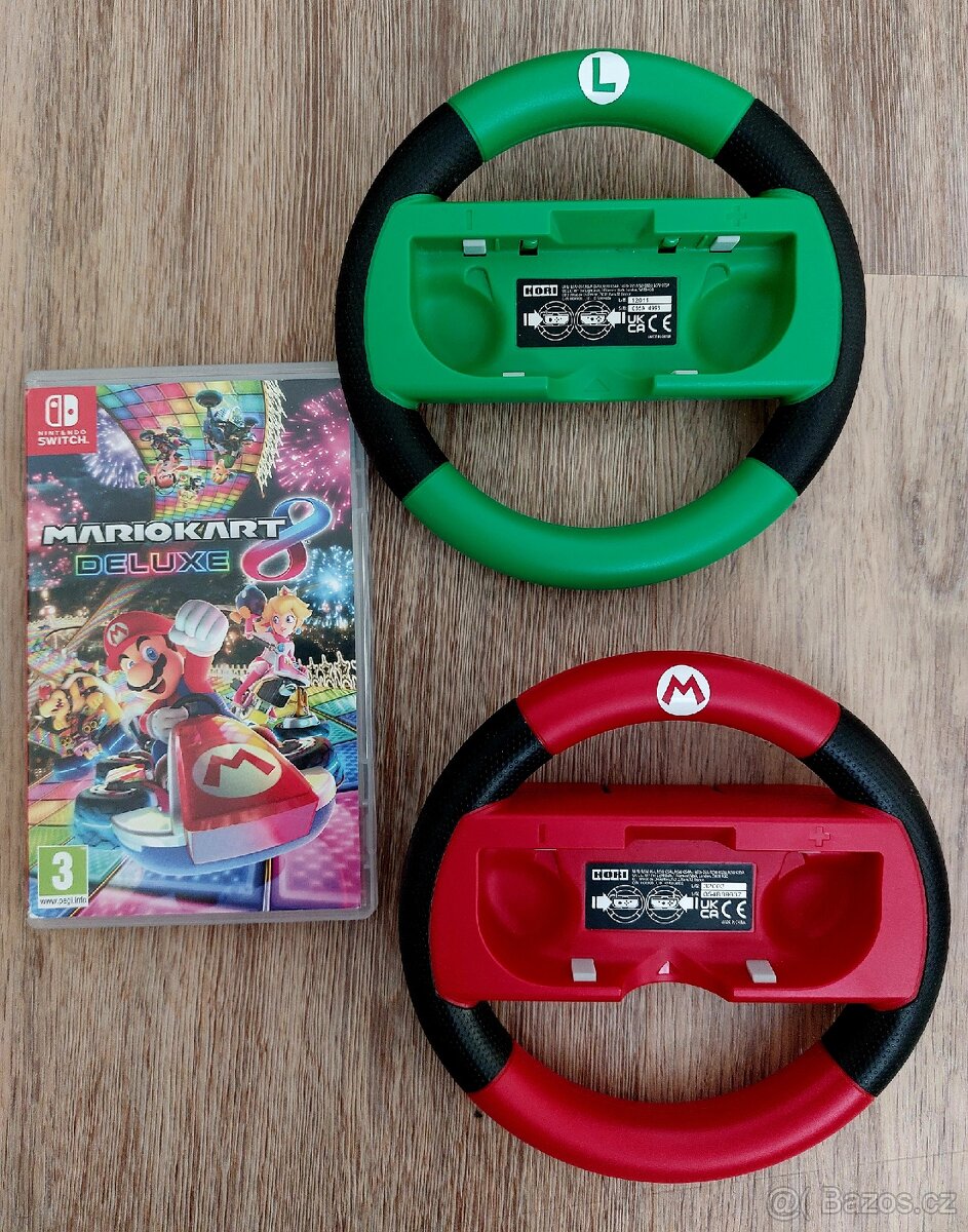Mario Krat 8 Deluxe + 2x volant Hori