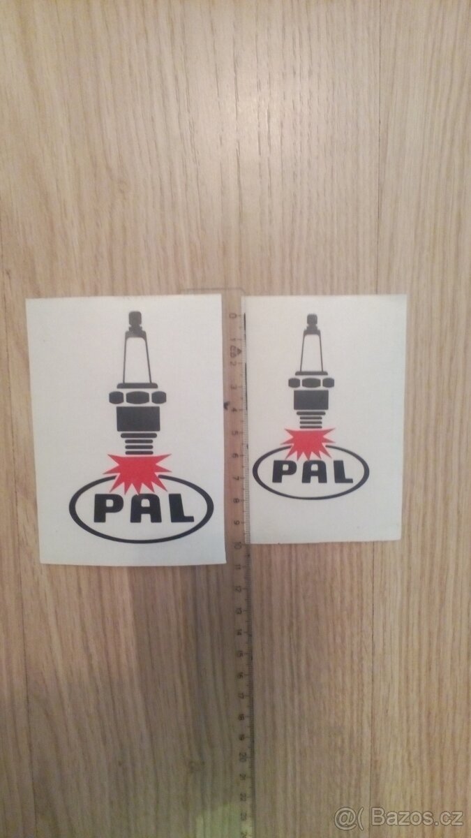 samolepka PAL, čz motokros