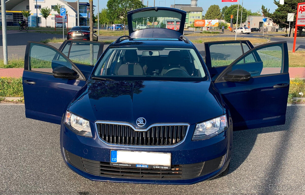 Octavia 3 combi 1.6TDi 81kW rv. 2016, 153 tkm