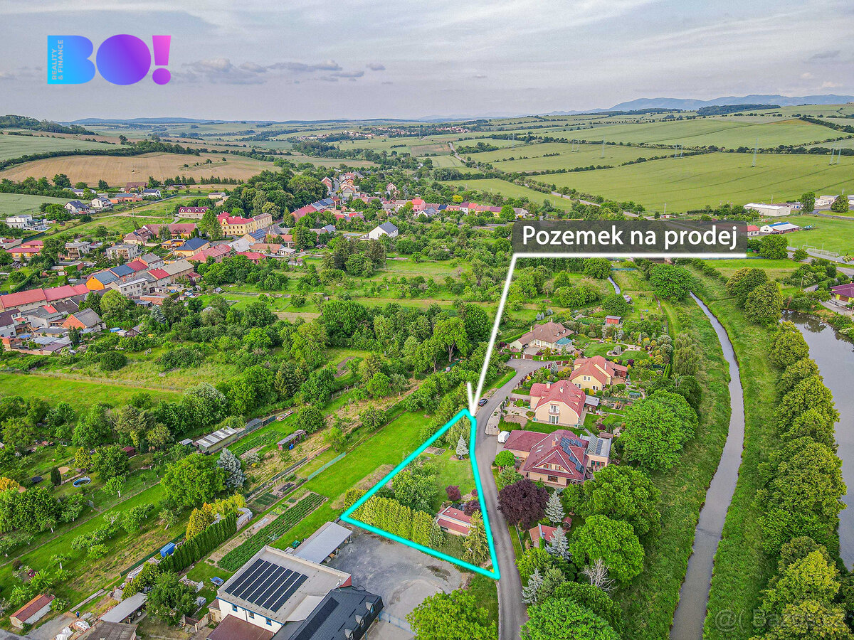 Prodej zahrady 1016 m², Horní Moštěnice