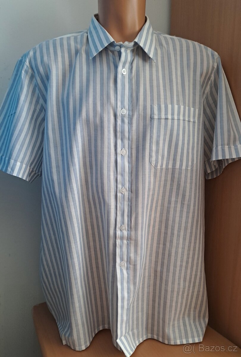Pánská košile s pruhy Boutique/XL/2x68cm