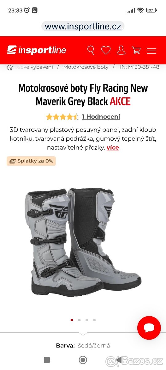 Motokrosové boty