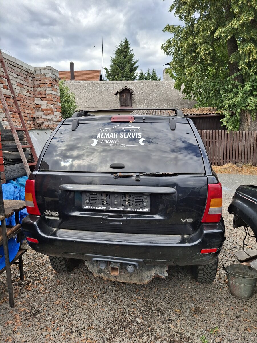 Usa tažné jeep wj