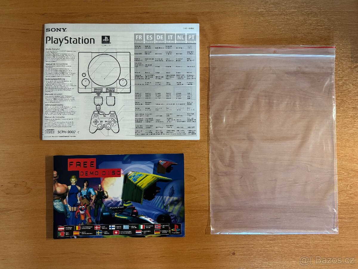 Manuály PlayStation 1 SCPH-9002