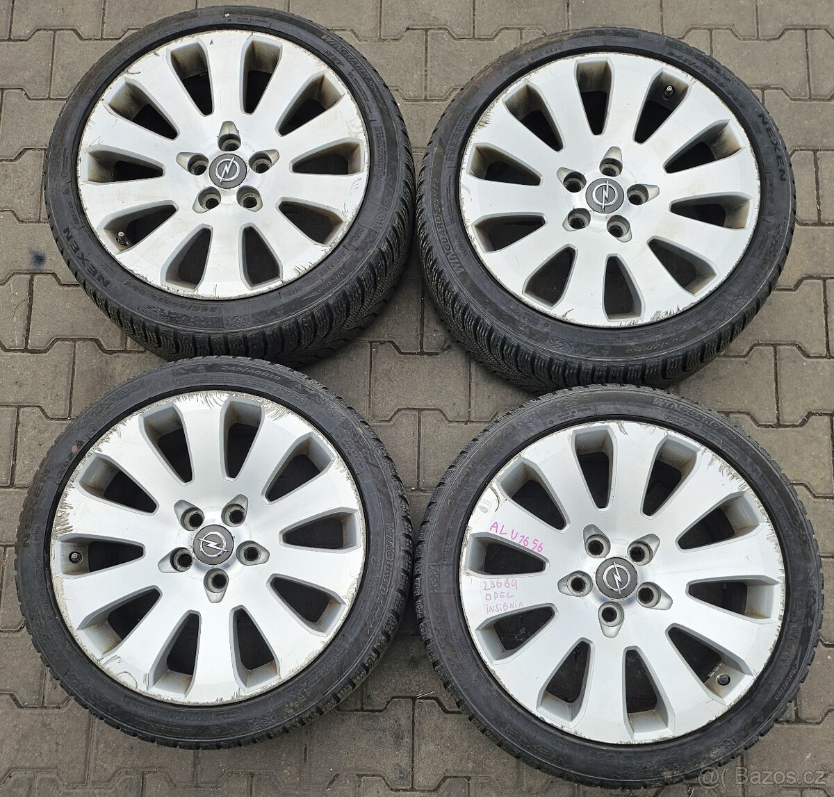 Prodám ALU kola Opel č. 1656