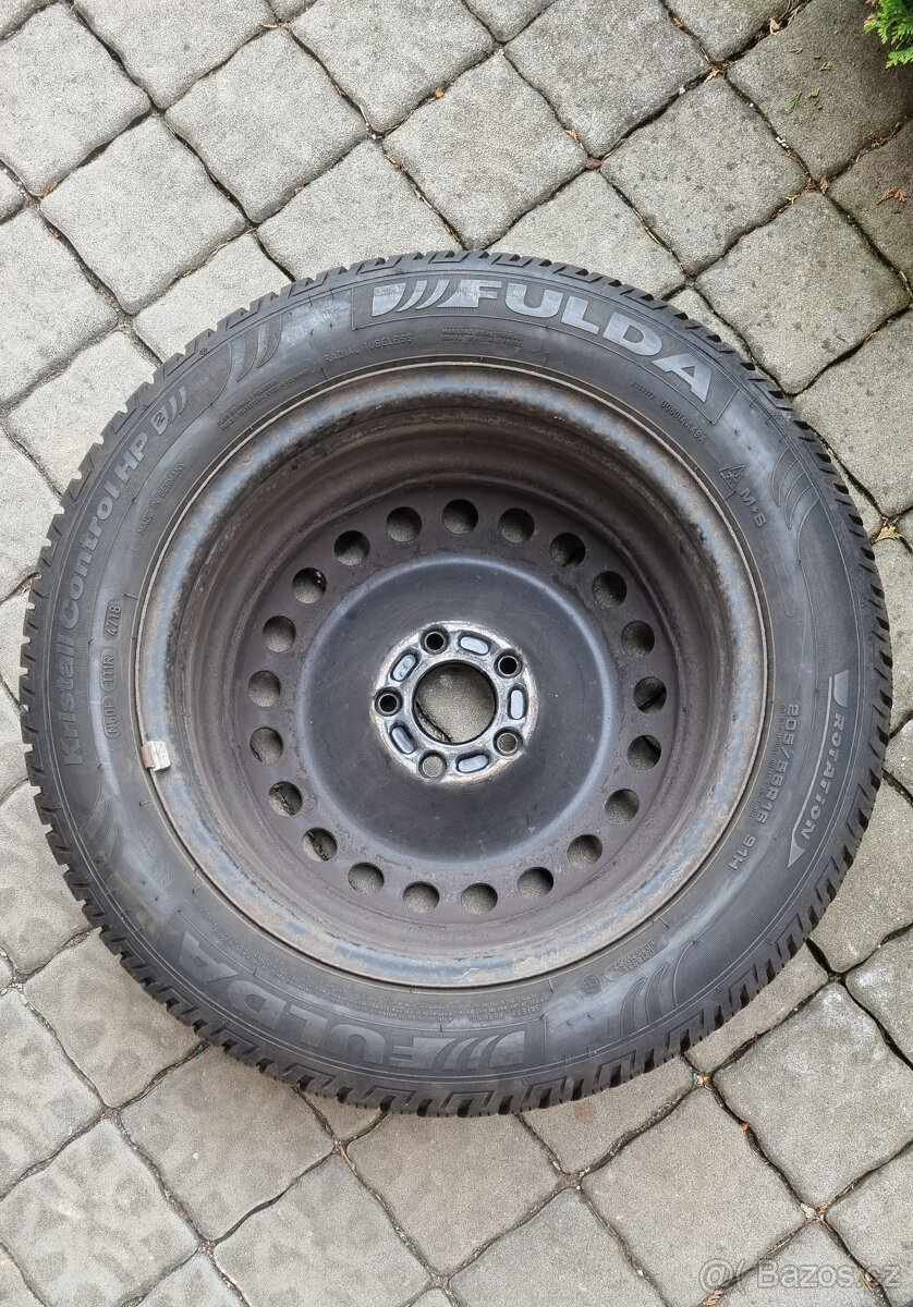 205/55 r16 - Fulda - zimní - 7,4 mm