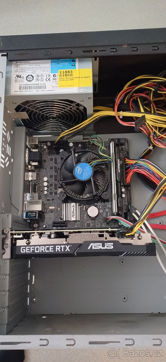 Herní počítač RTX 3060 12 GB VRAM + i5