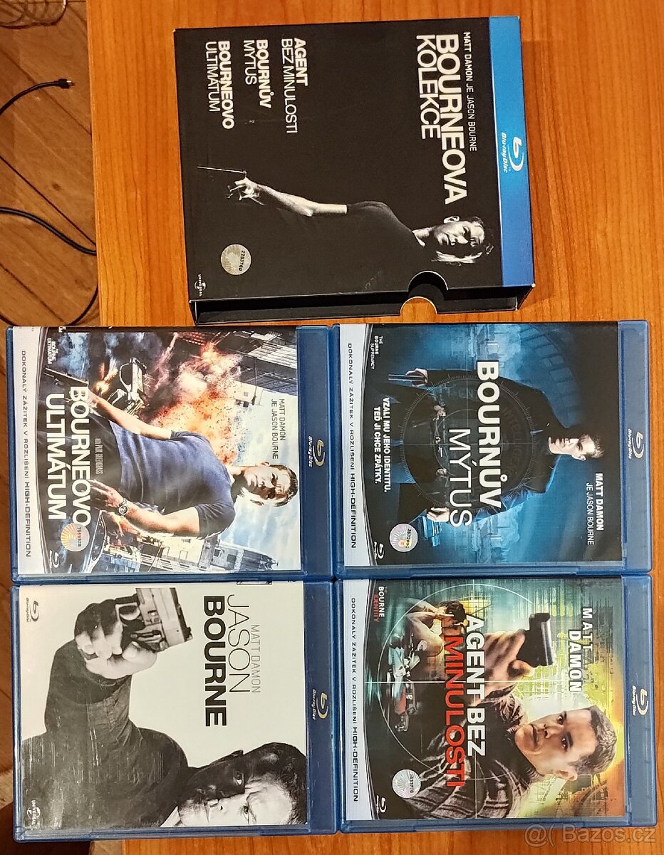 Bourne kolekce Blu-Ray