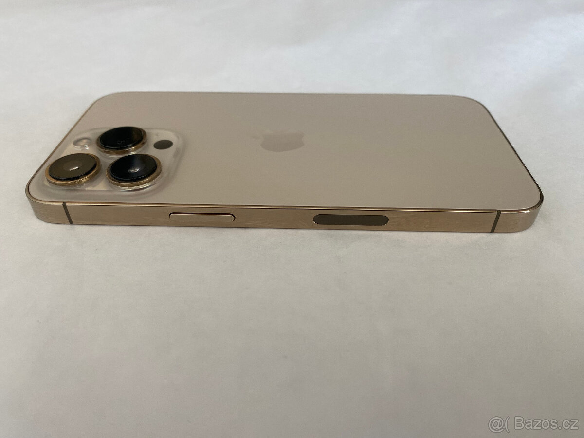 APPLE IPHONE 13 PRO 128 GB ZLATÝ,12 MĚS.ZÁRUKA,JAKO NOVÝ