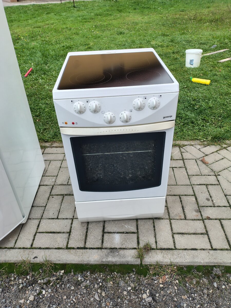 Sklokeramický sporák Gorenje se zárukou