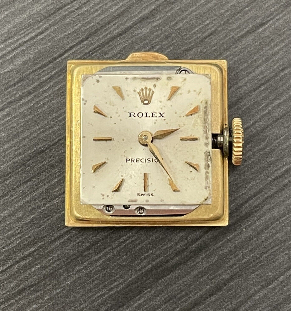 Dámské hodinky Rolex Precision Ref 8790, zlaté pouzdro 750,