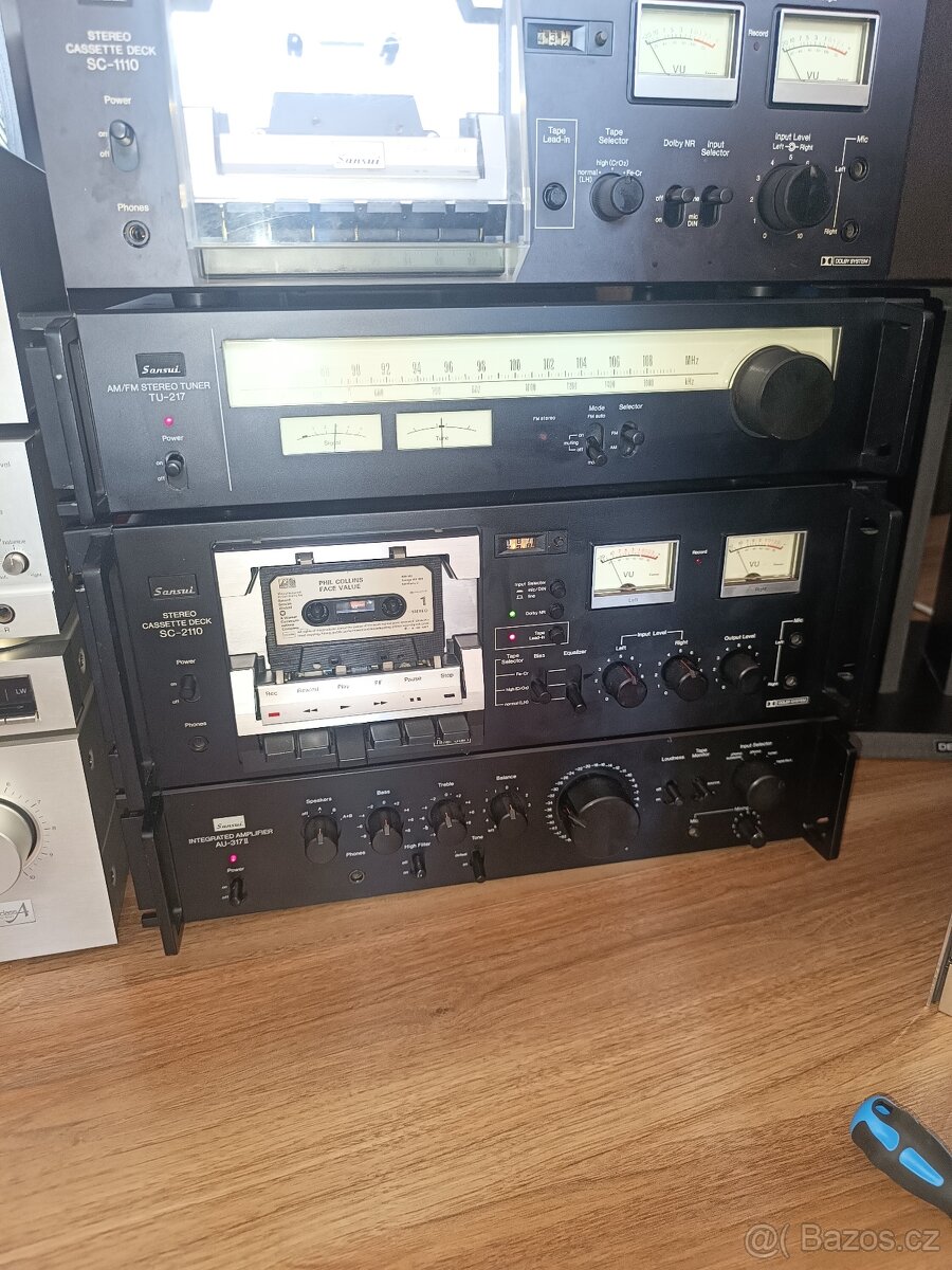 Sansui AU-317, TU-217, SC-2110 stereo set