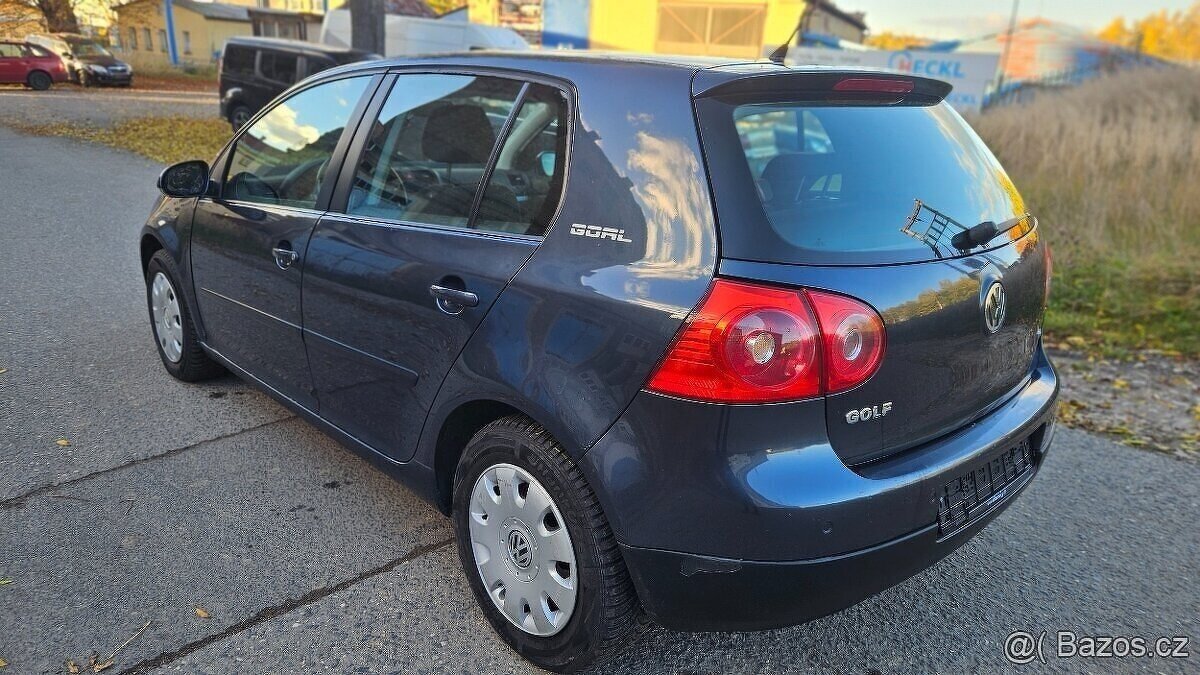 Volkswagen golf 5 goal,1.6i 74kw rok výroby 2006