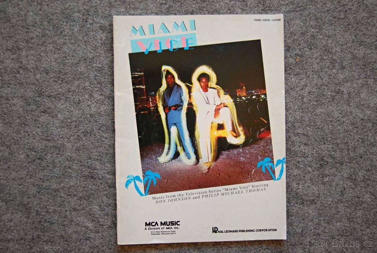 Miami Vice - noty nejen pro klavír