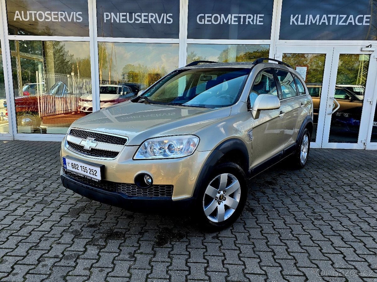 Chevrolet Captiva, 2,4i 136k LPG 7míst novSTK