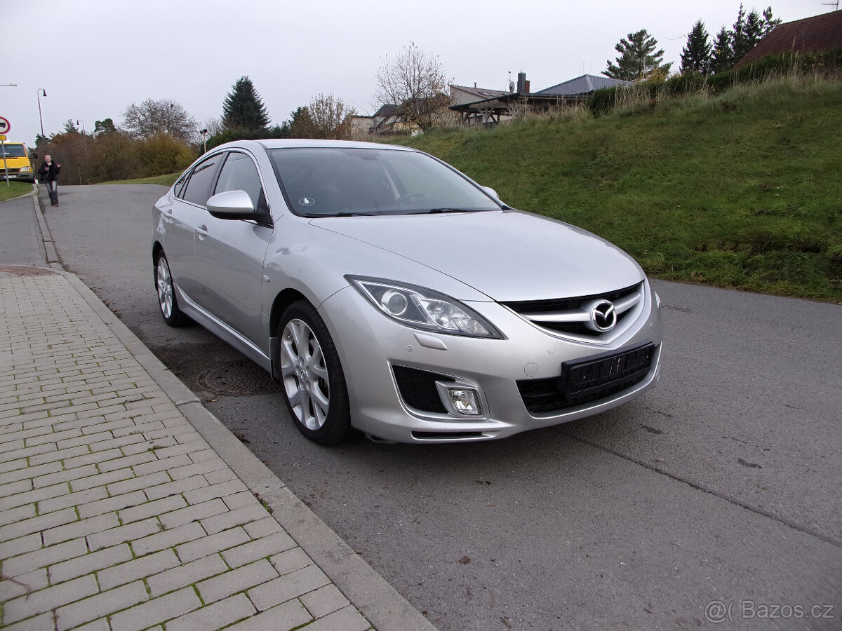 Mazda 6 Dynamic sport 2.5i 16V ,xenony,kůže,BOSE,TOP